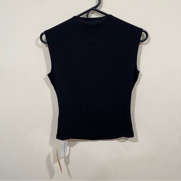 NWT Reformation black blouse top size medium Shae Knit Top - Picture 5 of 8